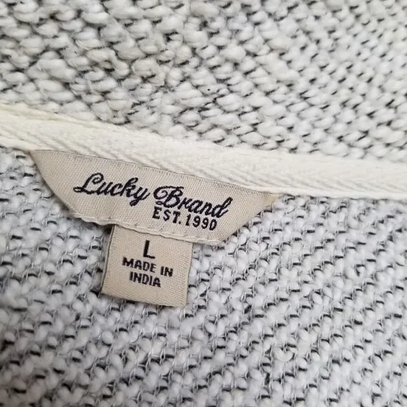 Lucky brand Asymmetrical Zip Up Hoodie - Picture 5 of 6
